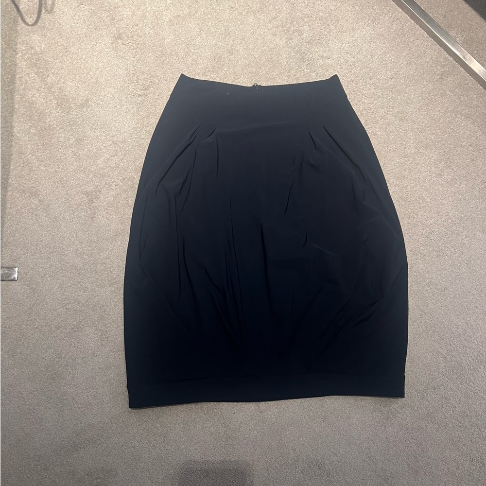 Navy Pumpkin skirt